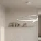 【鹿屋燈飾】DHJ-047-1~4 黑白兩色立體交叉流線調光吊燈｜LED 75W 100W 2.4G遙控調光調色｜遙控調光調色吊燈 餐廳吊燈 飯店大廳吊燈 中島吊燈 客廳吊燈