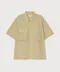 【25SS】Covernat 經典工裝口袋短袖襯衫(褐)