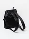 LINENNE品牌自訂款－gleam pocket backpack (black) 黑色後背包