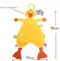 <團購限定>幼童紓壓絨毛玩具｜卡通動物｜陪睡公仔｜安撫巾｜帶搖鈴彩色標籤｜嬰兒｜母嬰用品｜兔子｜猴子