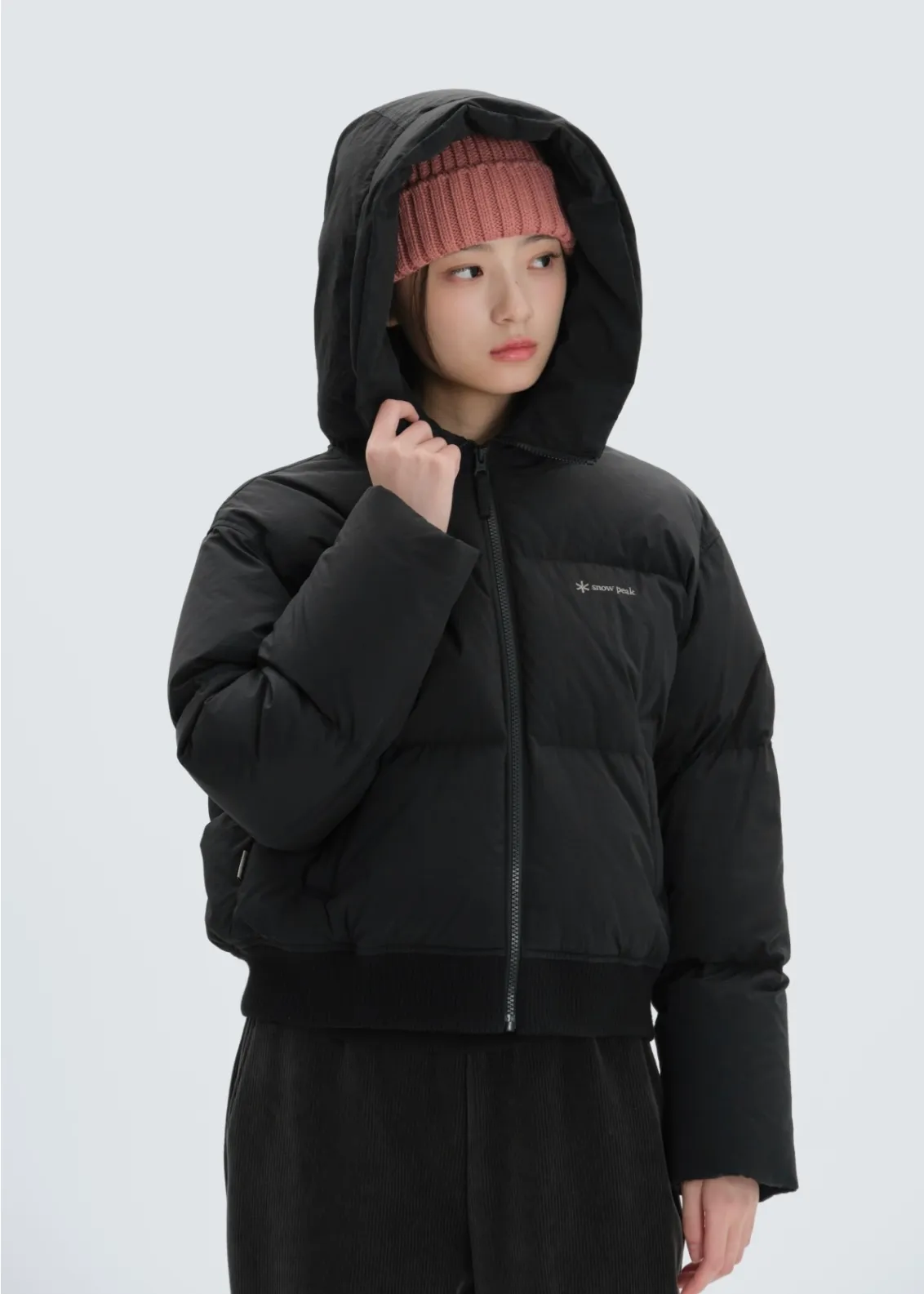 SNOWPEAK■WOMENHood Blouson Down Jacket■送料込 Snow Peak｜Stand neck lightweight down jacket | Rakuten