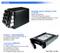 MH-3643 USB 3.0 / eSATA 4Bay 抽取式 3.5吋硬碟外接盒