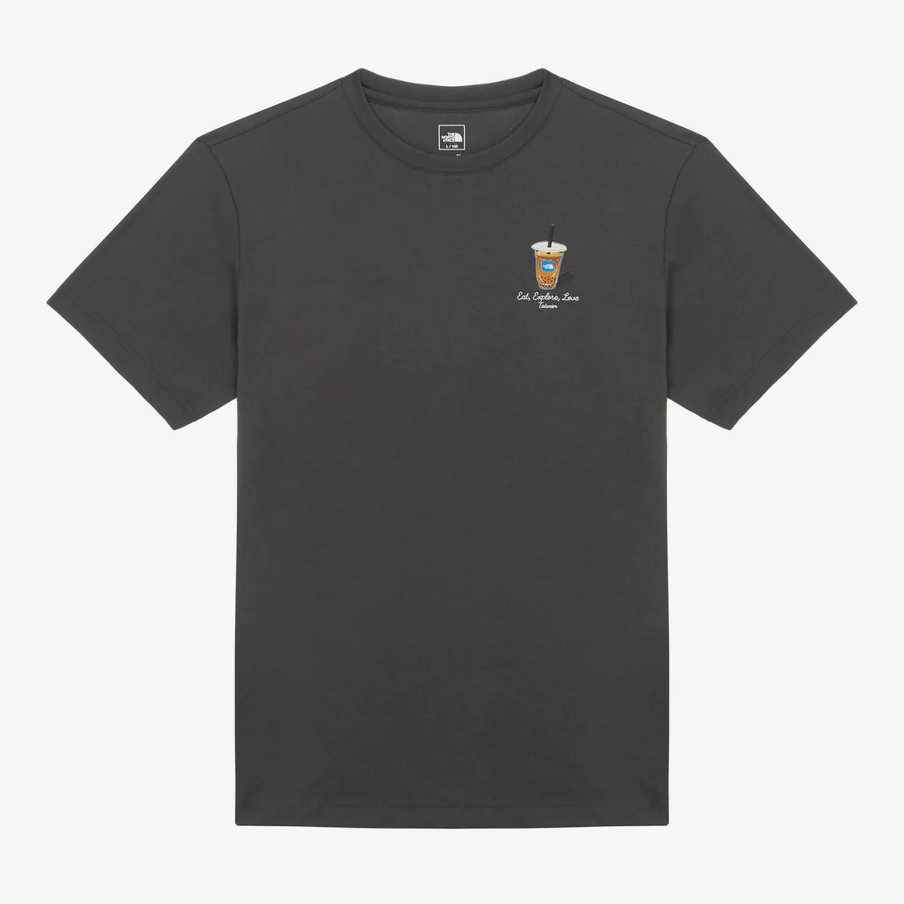 [THE NORTH FACE] M'S GOURMET S/S R/TEE★NT7UR22 THE NORTH FACE M'S GOURMET S/S R/TEE 美食小標基本款短袖上衣