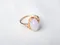 天然頂級紫羅蘭（12.7 × 8.5mm）｜18K真金真鑽設計款戒指