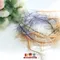 TR374-1 藍黃混色毛毛繩索緞帶 20mm  (TR374-1 ROPE 20mm)