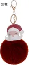 聖誕老人毛絨鑰匙扣-現貨商品/預購商品