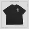 REPUTATION PRODUCTIONS® YOU LOOK GREAT. Left - Lucky clover Tee / D-TEE.SS - 左胸幸運草LOGO 短tee / 耀岩黑
