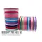 K1087-12 三色簡約高質感緞帶 12MM  (K1087-12 TRICOLORED STRIPE RIBBON 12MM )