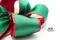 綢緞雙色聖誕蝴蝶結 (W743-10/Silk satin dual-tone Christmas Butterfly Bow) ｜手作｜布置｜聖誕｜緞帶用途