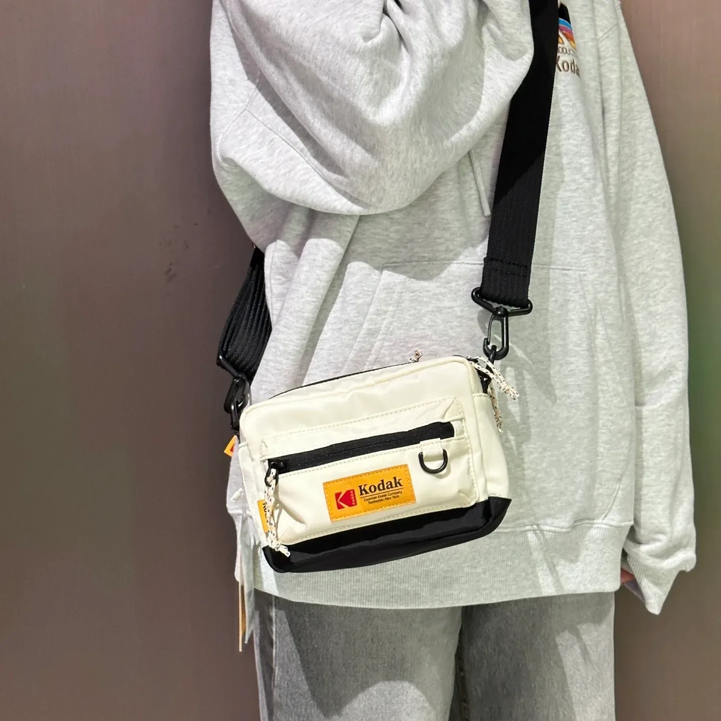KODAK 柯達方形防水露營斜背相機包