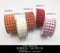 KC4740 絨毛感緞帶 38MM   (KC4740 Velvet Plaid Ribbon -38MM)