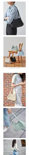 ithinkso－HOBO NEAT BAG：尼龍方梯型包肩背包 4color