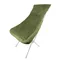 HPB-002 高背綠色羊絨椅套(無支架) High Back Green Cashmere Chair Cover(no bracket)