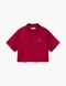 【23SS】Kirsh 經典黑標短版Polo衫 (紅)