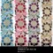 CHR488 金邊編織花朵透底感緞帶 60mm (CHR488 Flower Woven Ribbon -60mm)