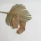 碎花純棉防滑襪（四入組）