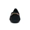 SOFTKNIT 金飾釦氣質舒適彈性休閒鞋-黑色