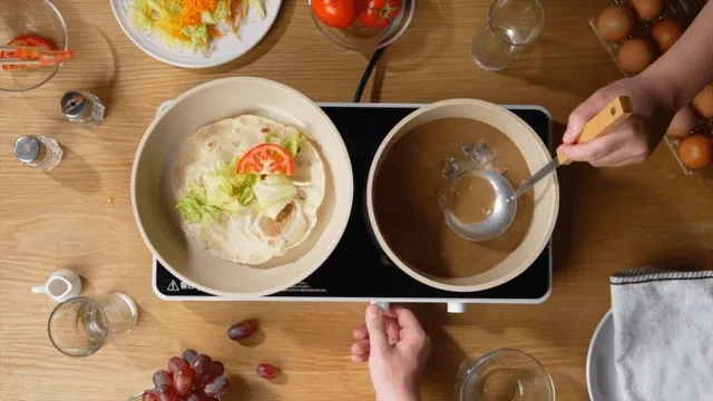 日本雙口免安裝IH電磁爐