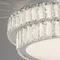 【鹿屋燈飾】DHJ-089-1 現代輕奢雙層水晶LED吸頂燈｜LED 60W 2.4G遙控調光｜LED水晶環狀吸頂燈 客廳吸頂燈 主臥吸頂燈 書房書頂燈