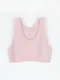 LINENNE－souffle knit vest (2color)：短版針織背心