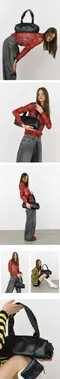 韓國設計師品牌Yeomim－pillow bag (black)