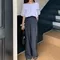 A little b －denny pintuck slacks (2color)