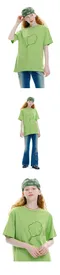 【21SS】 Clotty 立體線框棉花糖短袖上衣（綠）