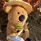Dinotaeng - Peanut Quokka Keyring：超可愛