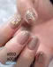 flicka nail arts 彩色凝膠-a001 免清金