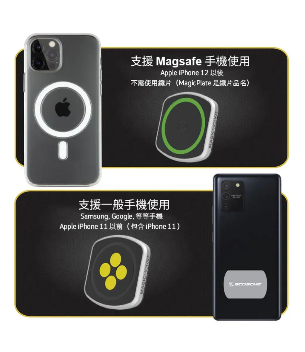 SCOSCHE 儀表板磁鐵手機架-專業升級版-MP2WD-XTSP