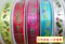 PR2746 哈利葉印刷緞帶 15mm  (PR2746 HOLLY LEAVES CHRISTMAS RIBBON 15mm )