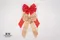 閃耀慶典蝴蝶結(Sparkling Festive Bow)｜紅色｜膚色｜新年｜裝飾｜緞帶用途｜春節｜優雅｜格子