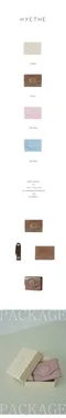 HYETHE－EGGSHELL CARD WALLET（COCOA）可可棕色