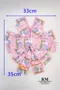 活力兔子蝴蝶結 (KF7504GC-5-5/Energetic bunny Bow) ｜手作｜布置｜裝飾｜大蝴蝶結｜復活節｜拷克｜鐵絲邊