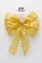 金碧輝煌蝴蝶結(PF148W-2/Golden Brilliance Butterfly Bow) ｜手作｜布置｜金色｜緞帶用途