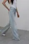 不收邊輕軟水洗牛仔褲 (三色)