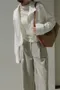 間格坑紋立領打底衫-三色