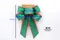 綢緞雙色聖誕蝴蝶結 (W743-10/Silk satin dual-tone Christmas Butterfly Bow) ｜手作｜布置｜聖誕｜緞帶用途