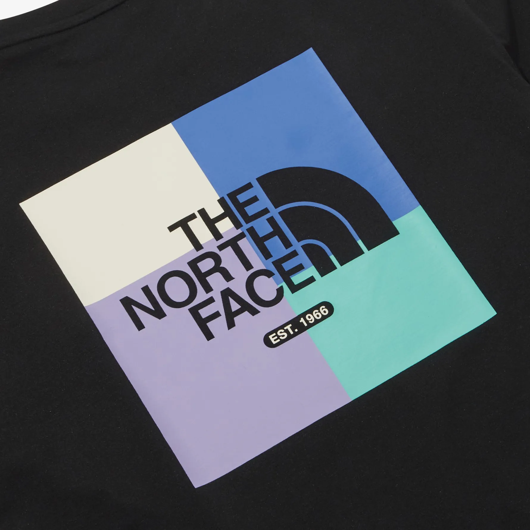 THE NORTH FACE COLOR PEAK EX S/S R/TEE 背後色塊短袖NT7UQ12