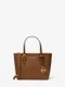 Jet Set Travel Extra-Small Saffiano Leather Top-Zip Tote Bag