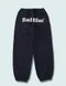 【23FW】BADBLUE 經典LOGO休閒寬褲(深藍)