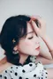 COR-DATE｜優雅小姐｜珍珠花朵前後佩戴耳環