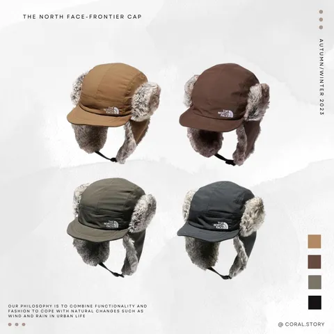 日本THE NORTH FACE Frontier Cap 雙層遮耳飛行帽NN42241