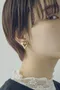 【🇯🇵日選物】GOLDY｜jiggly metal heart earrings（耳夾）