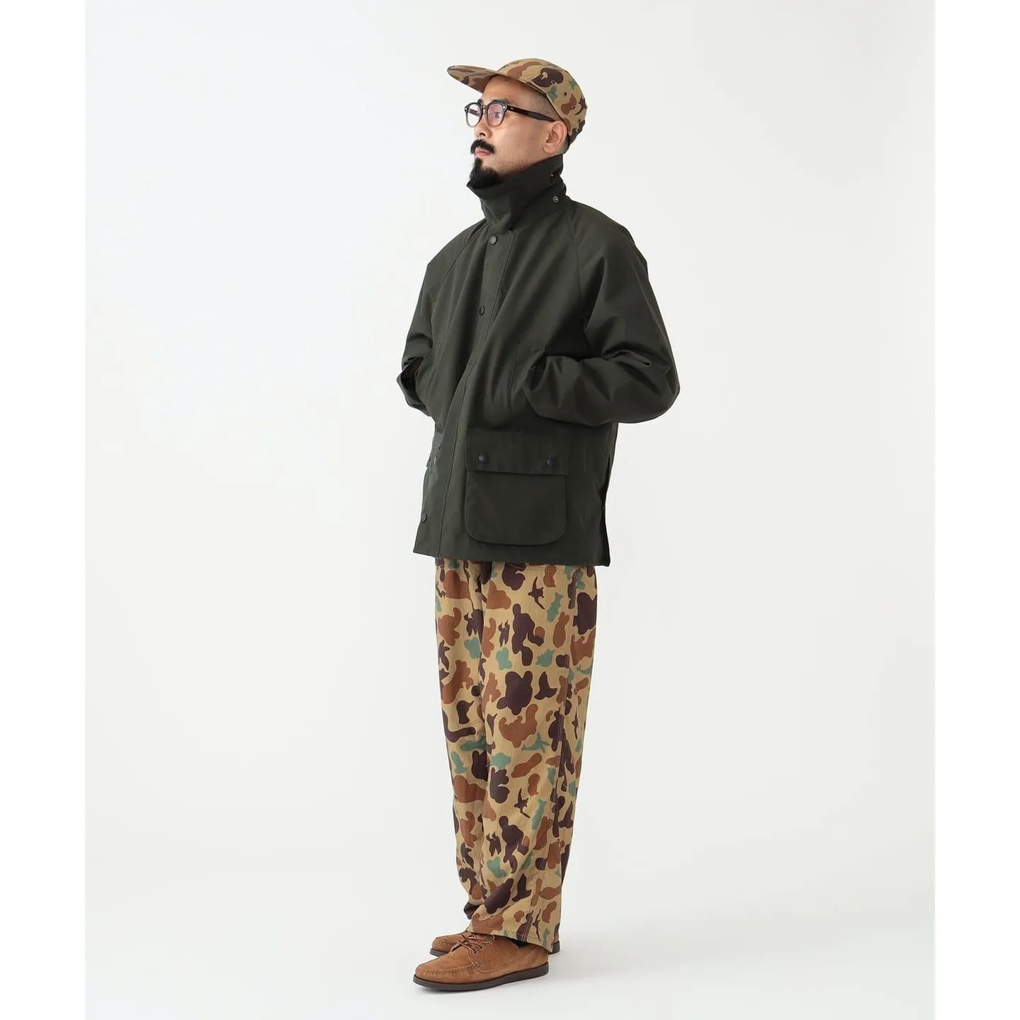 BEAMS PLUS/別注 BEDALE 2Layer Classic Fit Barbour × BEAMS PLUS 