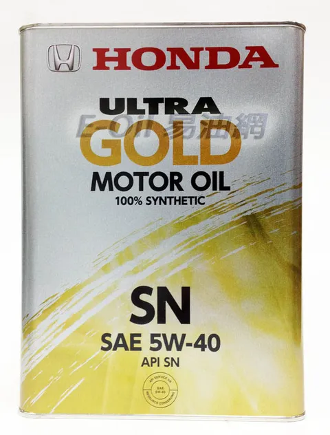 Honda ultra gold 5w40