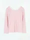 LINENNE－ever stripe tee (2color)：後U領上衣