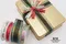 <特惠套組> 紅綠白聖誕節套組 緞帶套組 禮盒包裝 蝴蝶結 手工材料