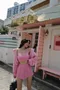 ✈樂夏之夢-韓國毛巾布Bra背心(有胸墊不可拆)+褲子+外套 套裝(可分開購買)
