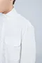 【23SS】韓國 雙口袋立領造型襯衫